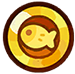 Gold Fishing Coins
